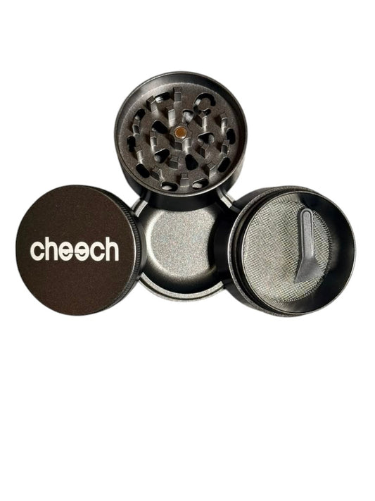 Cheech Non Stick Grinder w/ Pouch 63mm