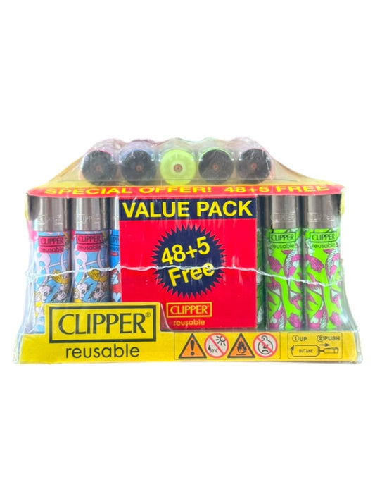 Clipper Classic Large Printed Reusable 48+5 Value Pack