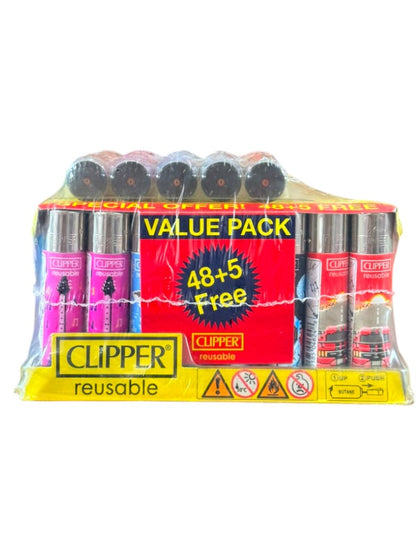 Clipper Classic Large Printed Reusable 48+5 Value Pack
