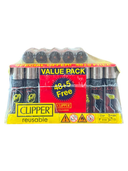 Clipper Classic Large Printed Reusable 48+5 Value Pack