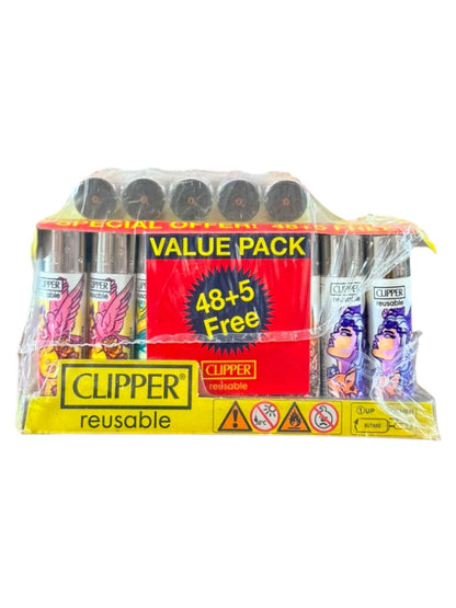 Clipper Classic Large Printed Reusable 48+5 Value Pack