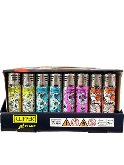 Clipper Classic Large Lighters Printed - Jet Flame