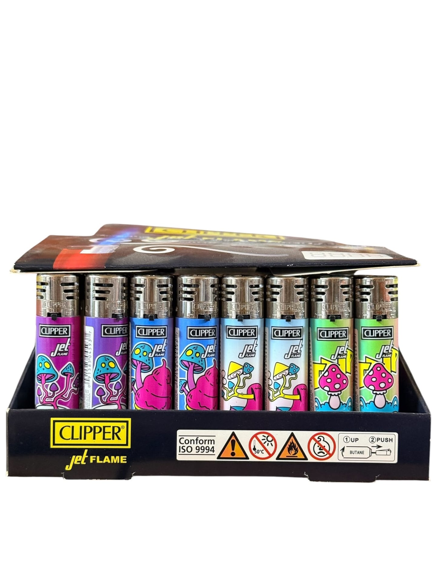 Clipper Classic Large Lighters Printed - Jet Flame