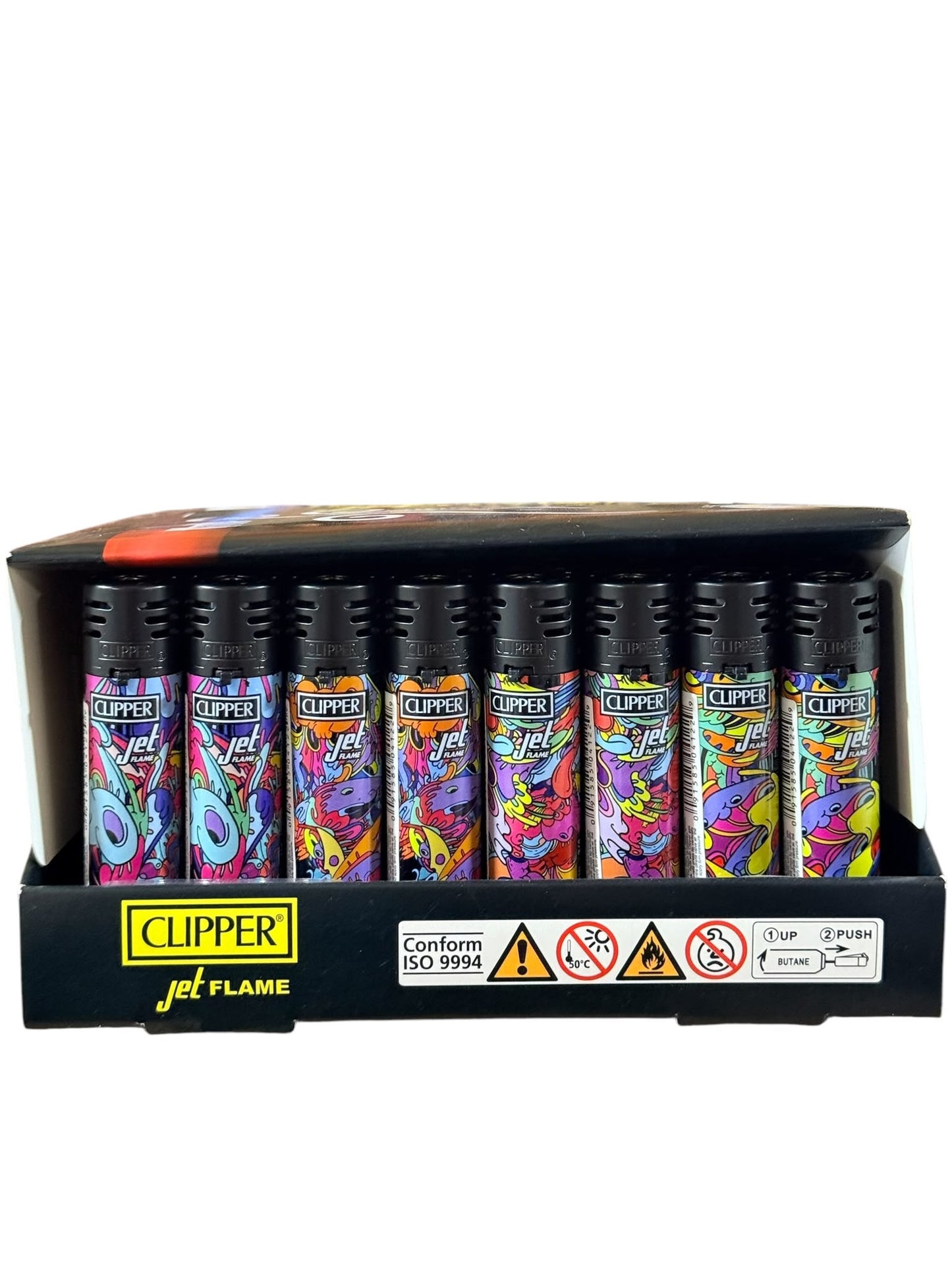 Clipper Classic Large Lighters Printed - Jet Flame