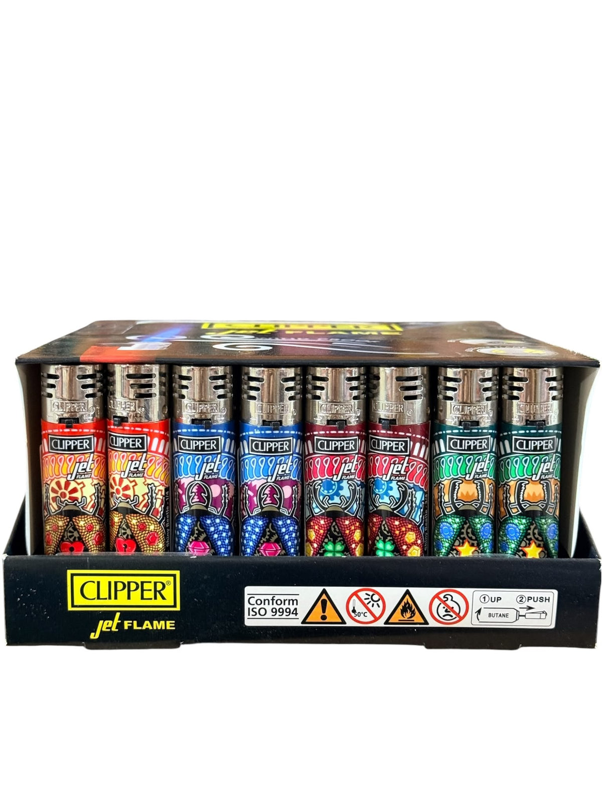 Clipper Classic Large Lighters Printed - Jet Flame
