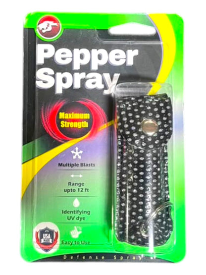 Cheetah Pepper Spray w/ Keychain