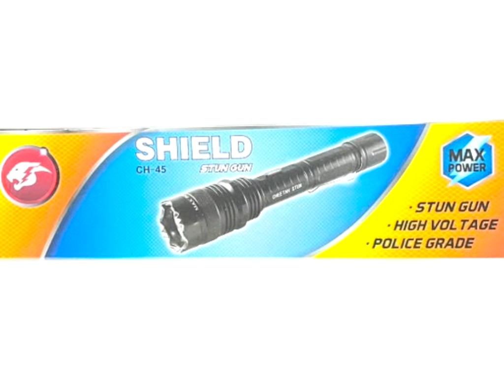 CH-45 DEFENDER CHEETAH FLASHLIGHT STUN GUN