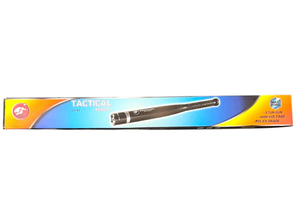 CH-62 STUN GUN] CHEETAH BASEBALL BAT 17.25" FLASHLIGHT STUN GUN