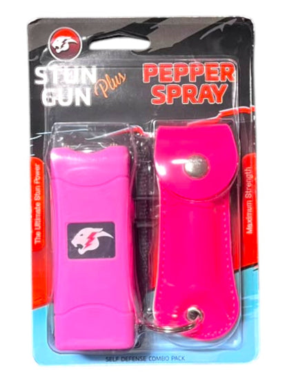 Cheetah Combo Stun Gun & Pepper Spray