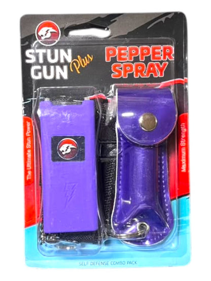 Cheetah Combo Stun Gun & Pepper Spray