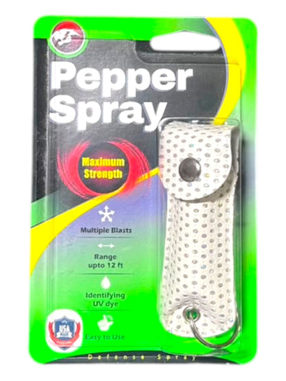 Cheetah Pepper Spray w/ Keychain