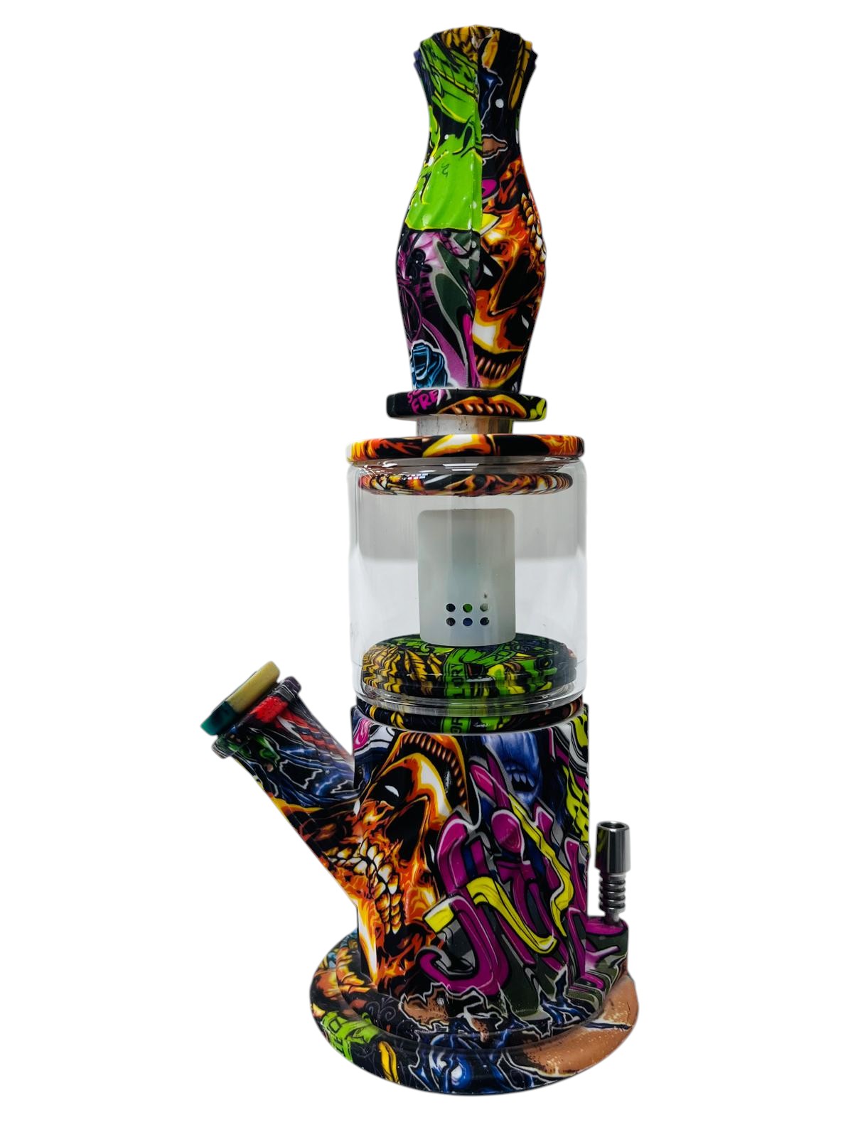 SWP16 2 in 1 Silicone Waterpipe / Silicone Nectar Collector