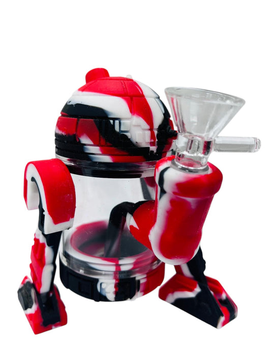 SWP5 Silicone Robot Waterpipe