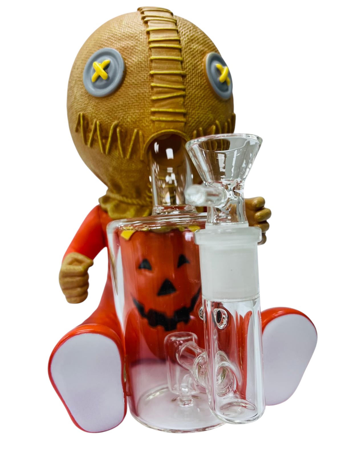 SWP27 Pumpkin Ghost Baby Waterpipe