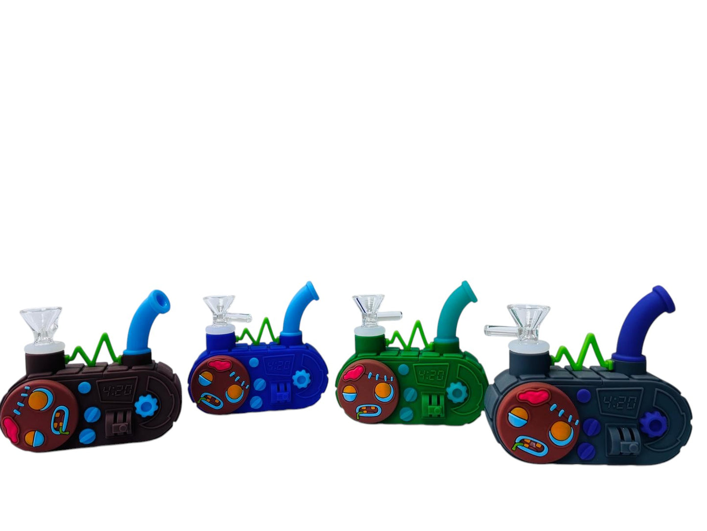 SWP54 Radio Silicone Waterpipe