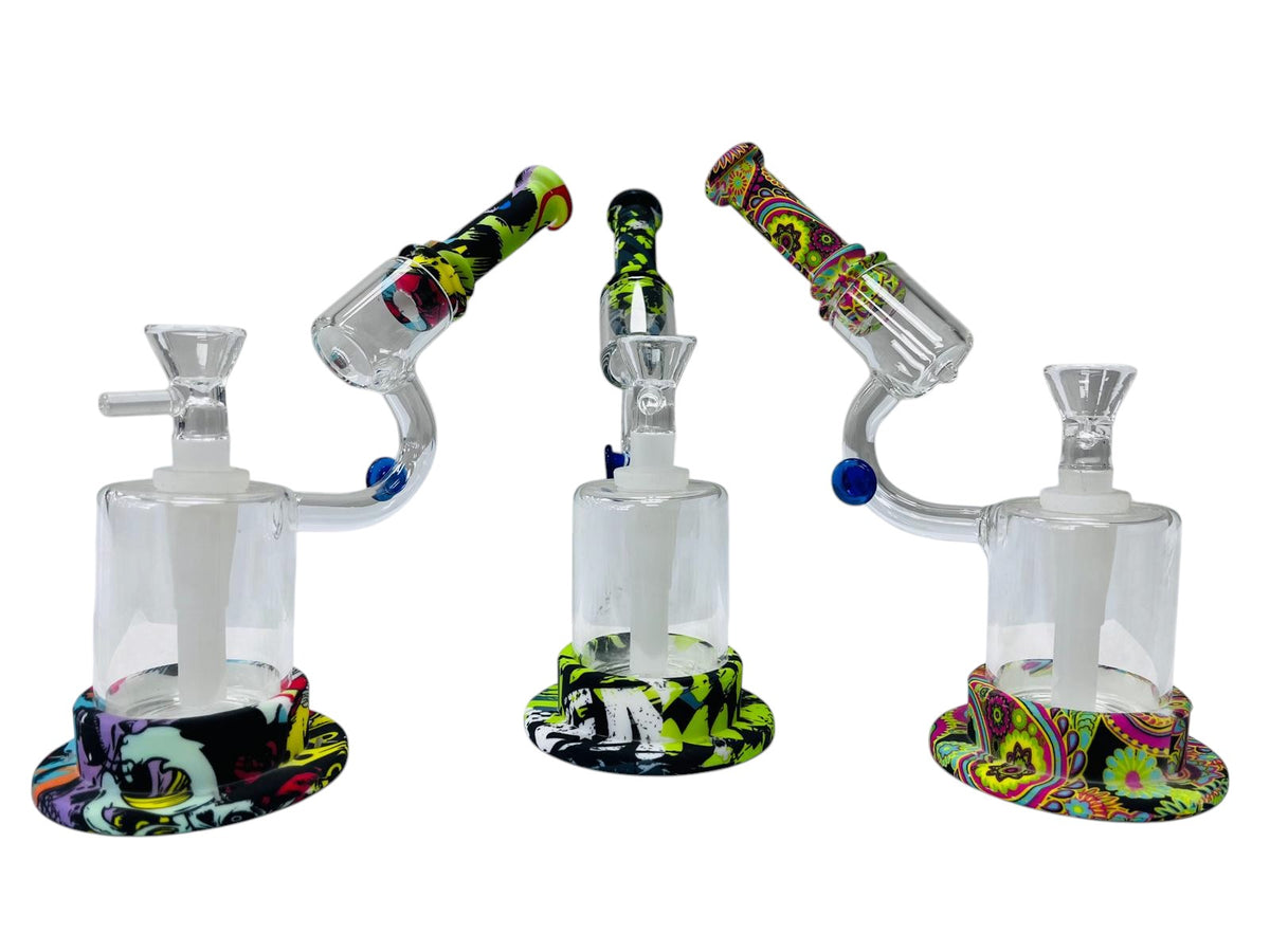 SWP10 Microscope Silicone Waterpipe