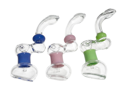 BUB10 7" Solid Colored Donut Bubbler 5ct