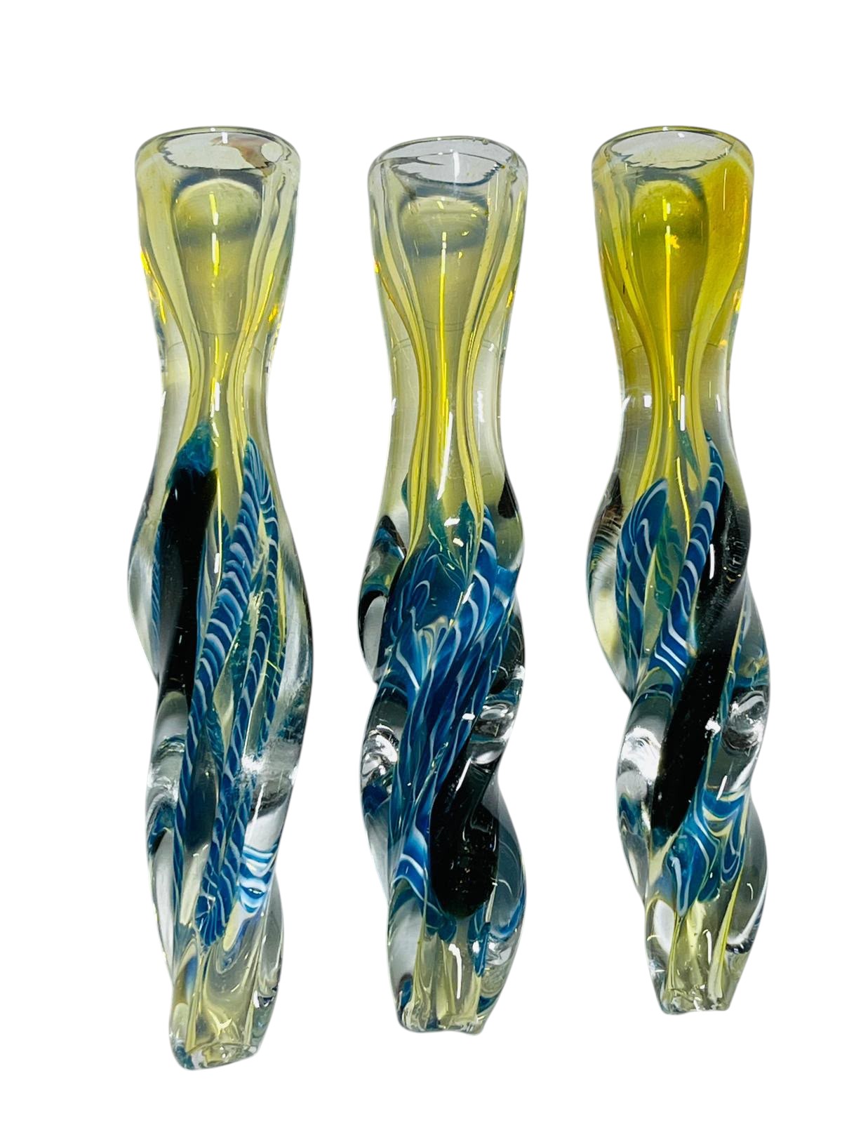 CH6 3" Dicro Twist Chillum 5ct
