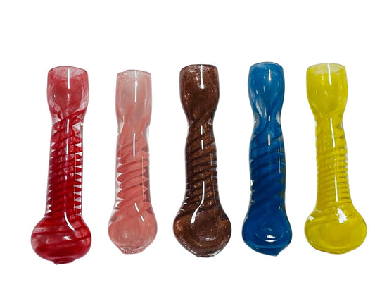 CH9 3" Solid Dicro Twisting Chillum 5ct