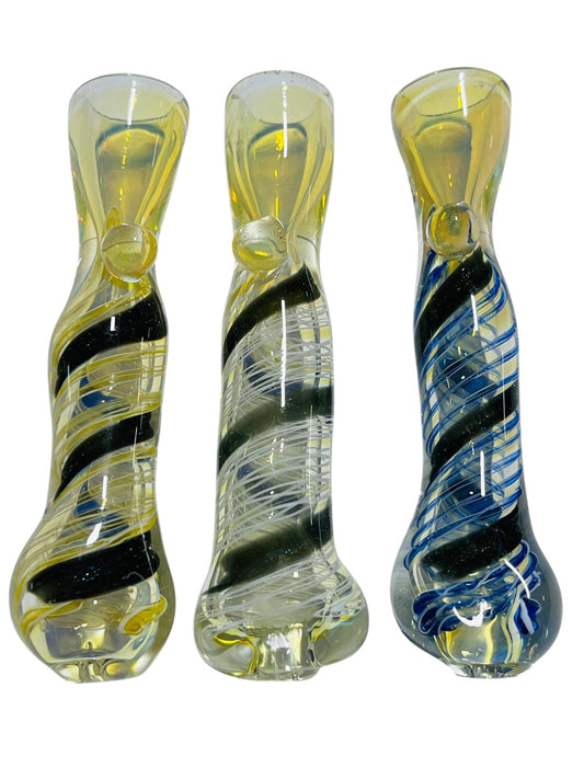 CH17 3" Color Fumed Chillum 5ct