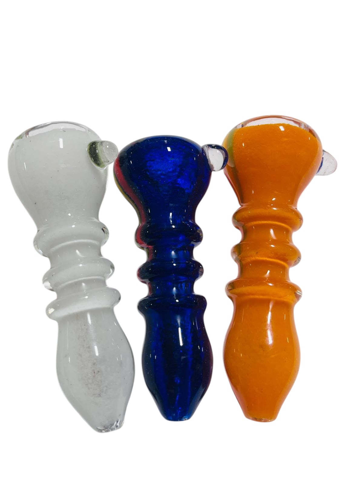 CH19 3" Colored Round Mouth Chillum 5ct