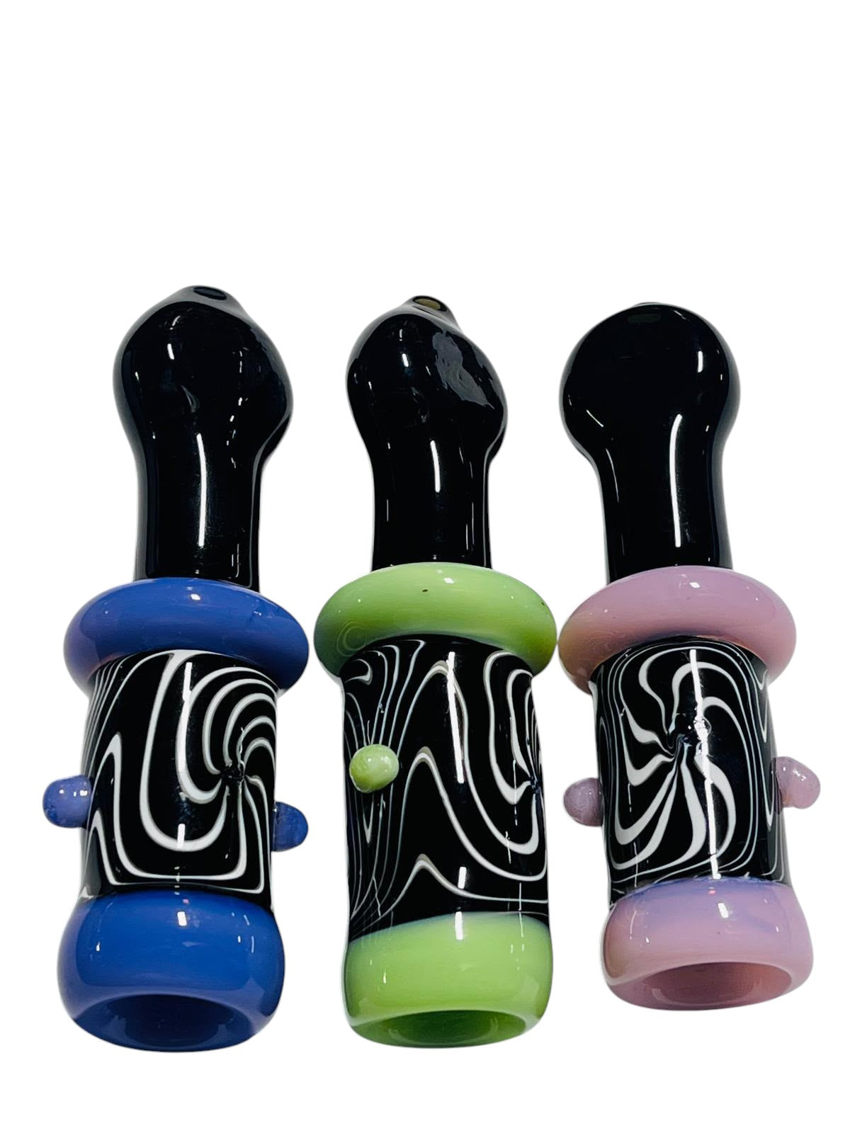 CH26 4.5" Milky Colored w/ Flat Mouth Chillum 5ct