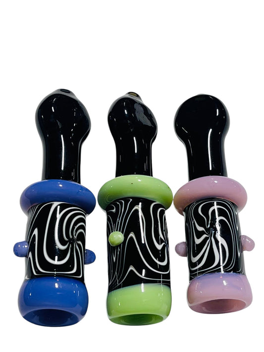CH26 4.5" Milky Colored w/ Flat Mouth Chillum 5ct
