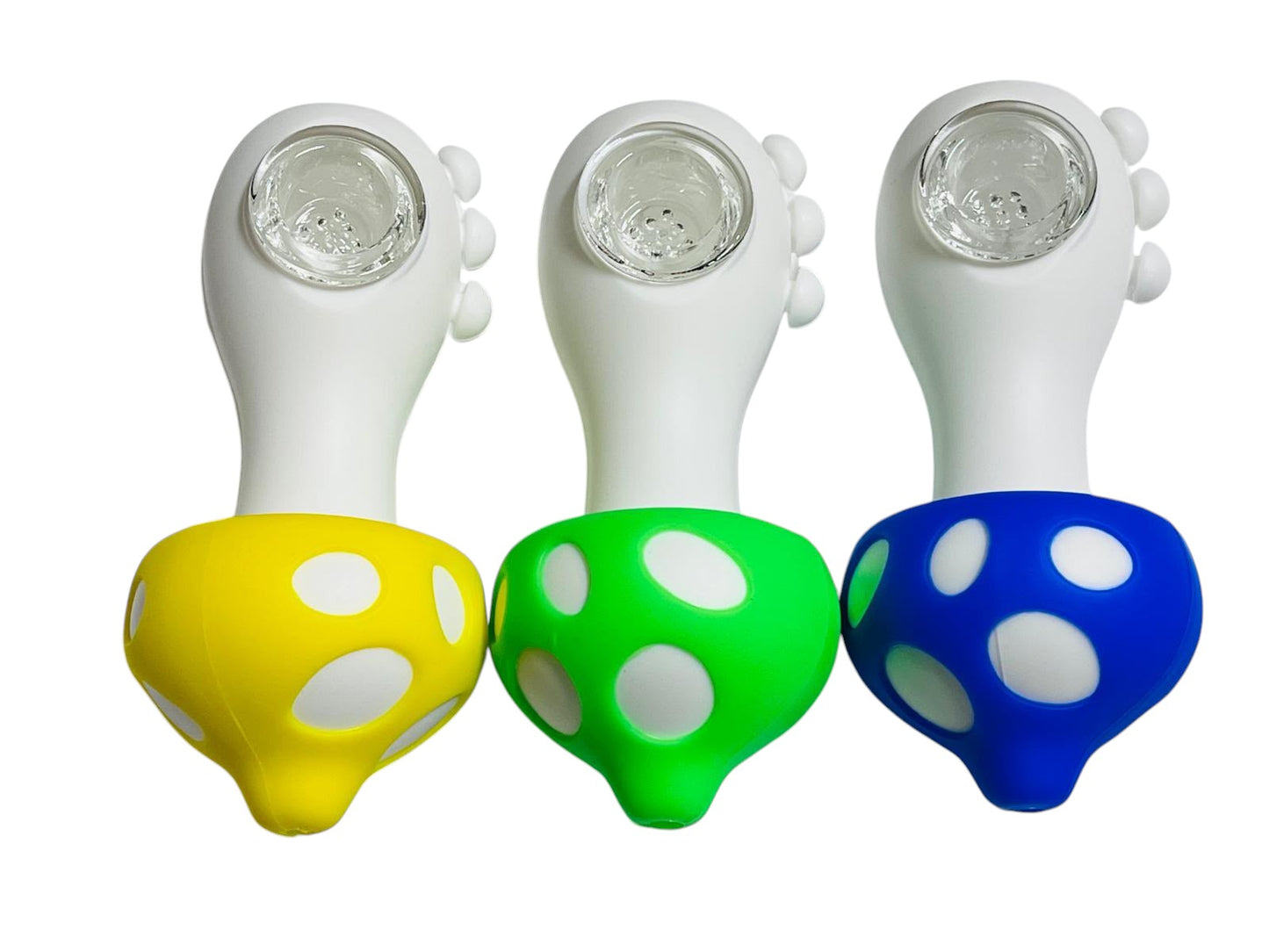 SHP5 Mushroom Silicone Handpipe 5ct