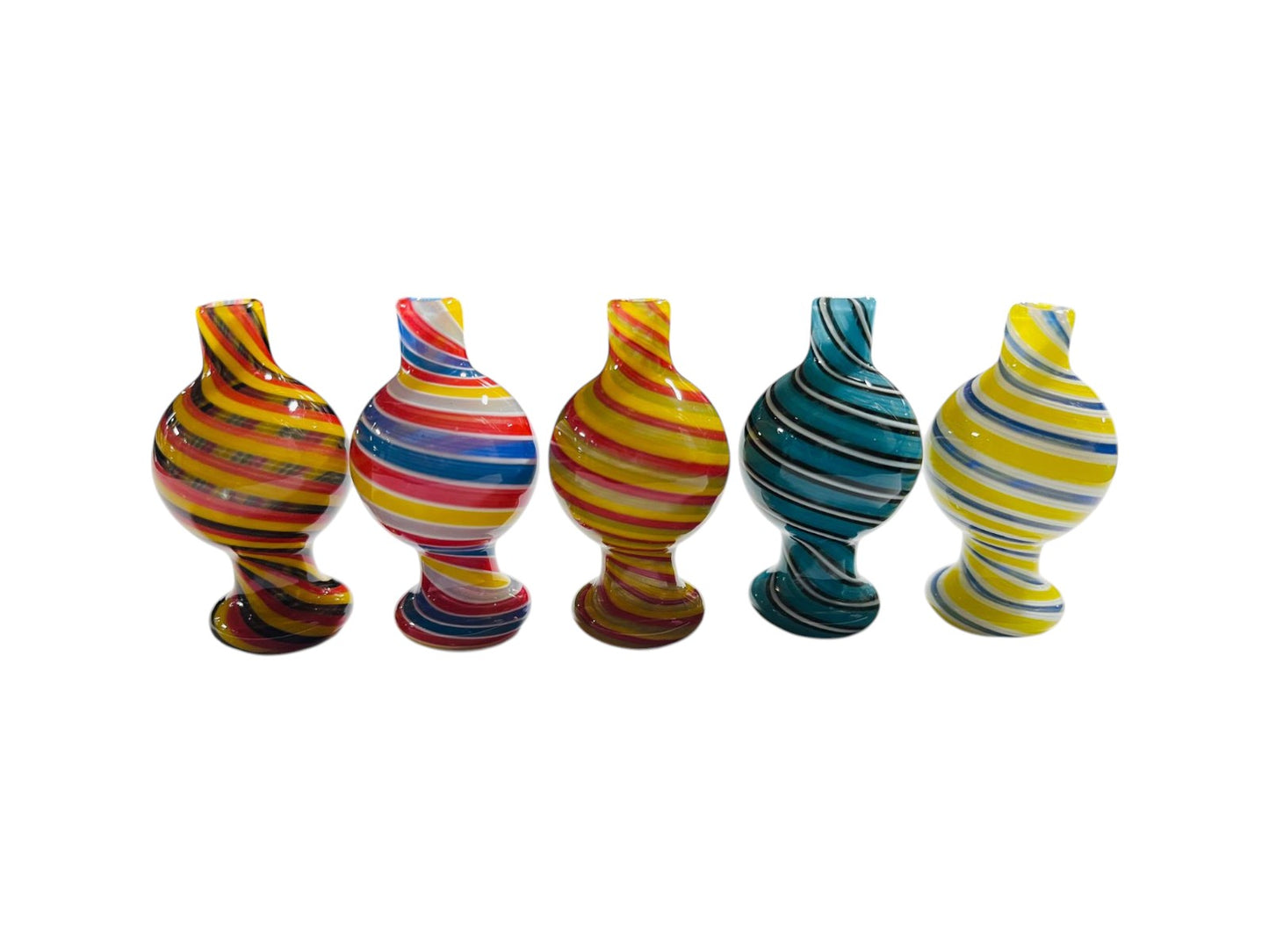 CC6 Candy Swirl Bubble Carb Cap 5ct