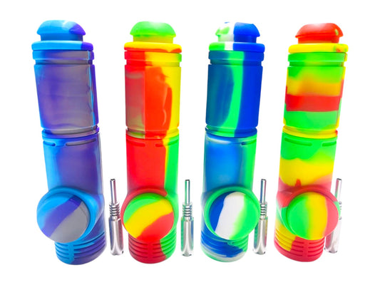 SNC10 Large Silicone Nectar Collector w/ Jar 5ct