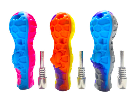 SNC12 Mini Bee Silicone Nectar Collector 5ct