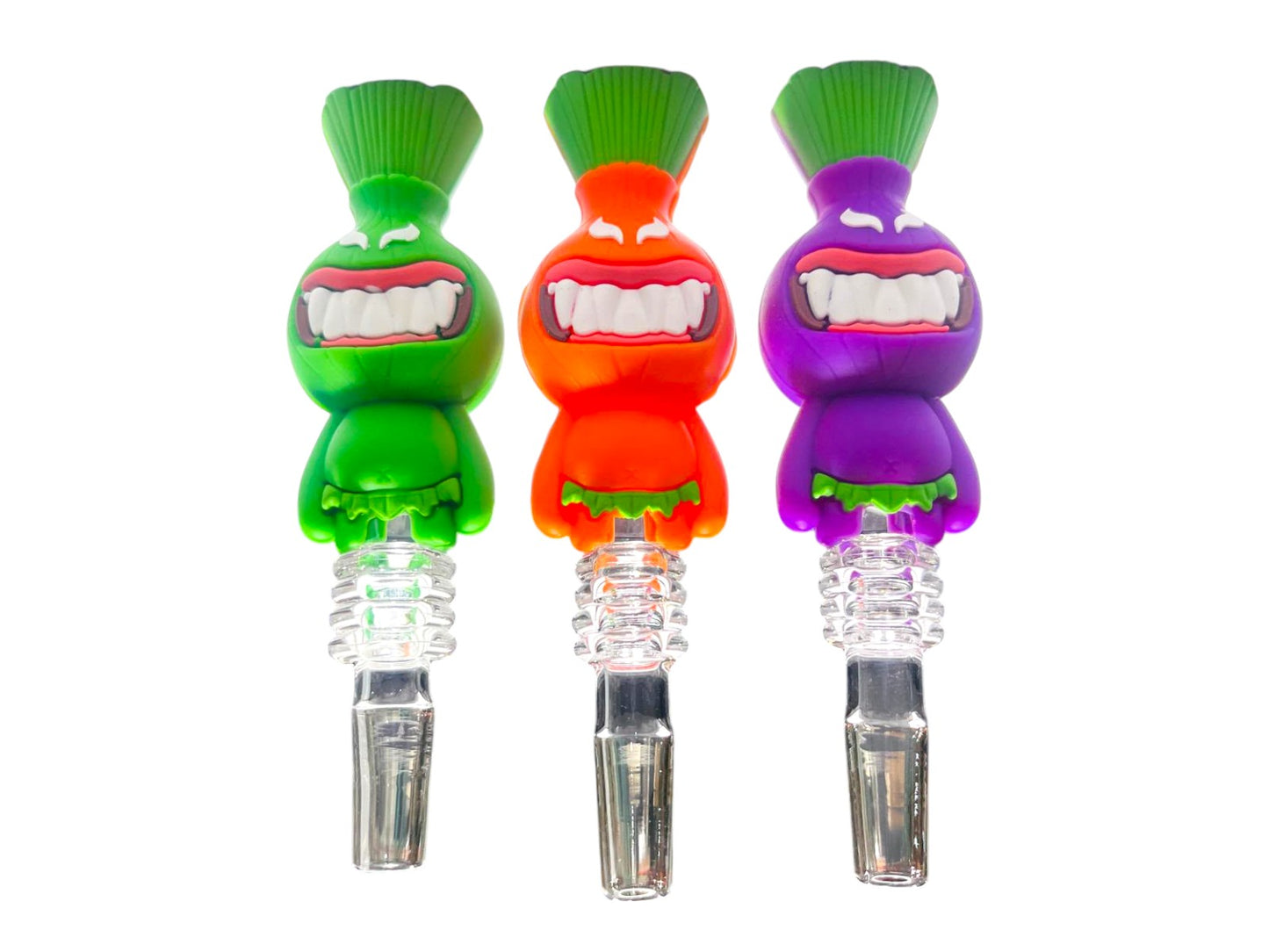 SNC20 Monster Shaped Silicone Nectar Collector 5ct
