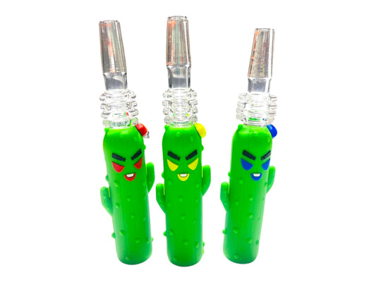 SNC21 Cactus Shaped Silicone Nectar Collector 5ct