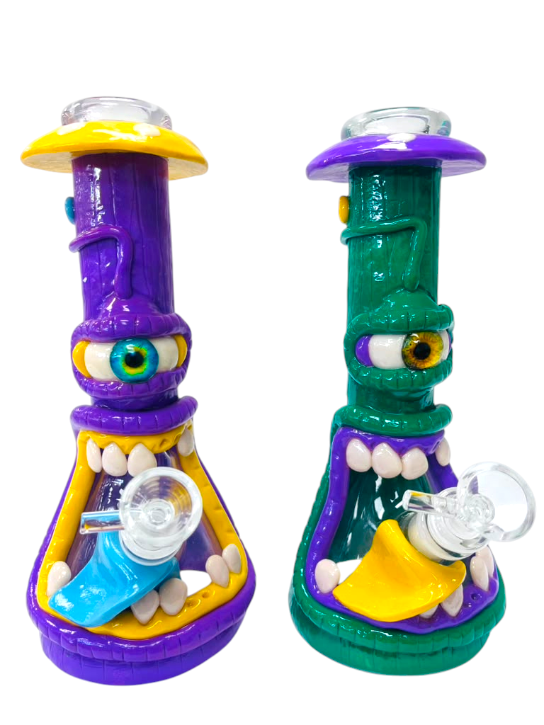 BK26 10" Clay 3D Shroom Monster Assorted Colors