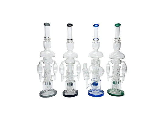 RC20 18" Quad Chamber w/ Glob Percolator Assorted Colors