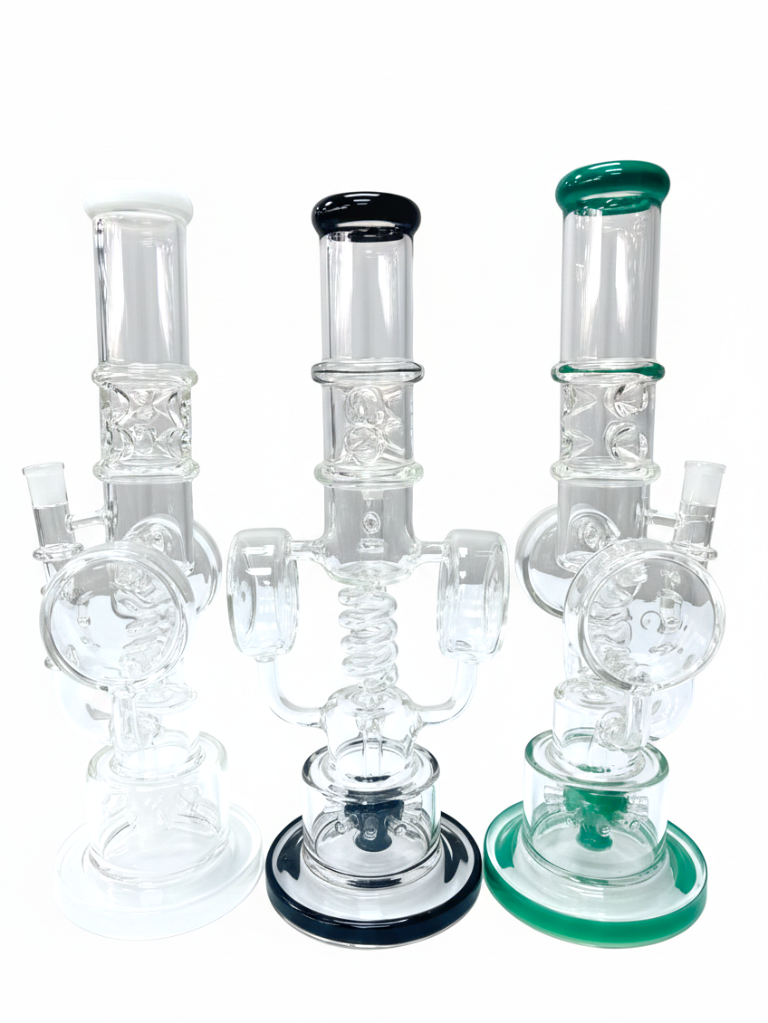 RC14 18" Twisted Tube Funnel Recycler Assorted Colors