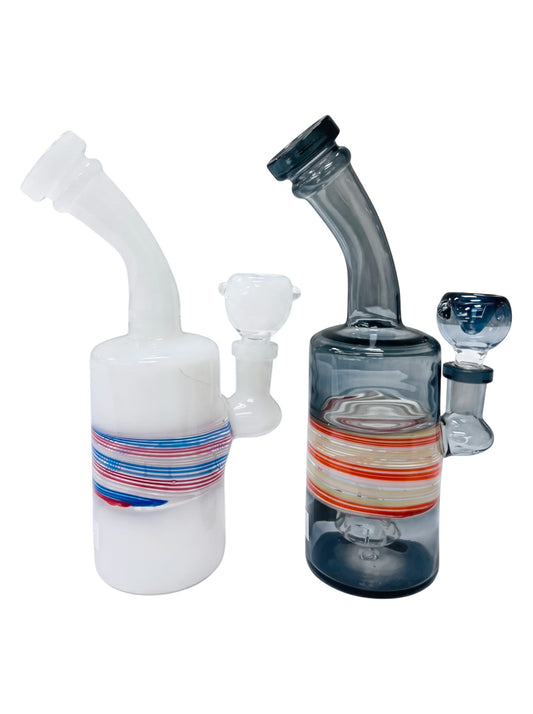 RG75 6" Tube w/ Matching Color Waterpipe Assorted Colors