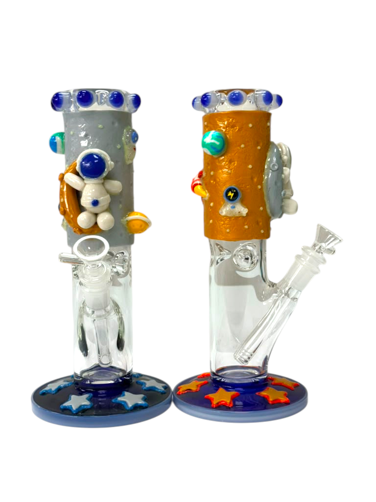 SS20 Clay Astronaut Straight Waterpipe Assorted Colors