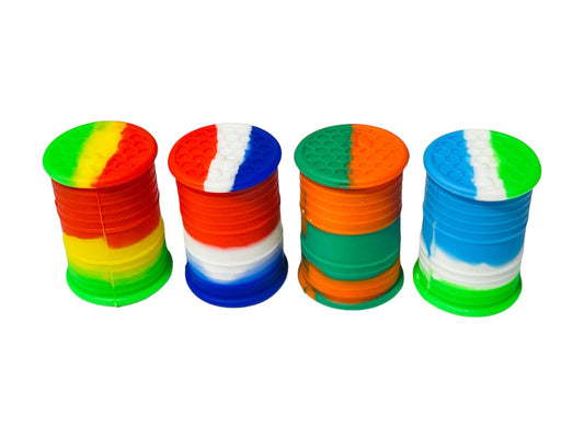 SJ7 Barrel Silicone Container 5ct