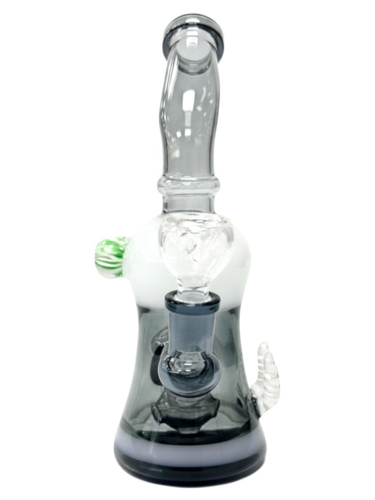 RG29 7" Mini Tube Rig w/ Horn & Opal Waterpipe Assorted Colors