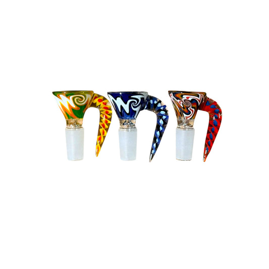 BL6 14mm Wigwag Horn Bowl 5ct