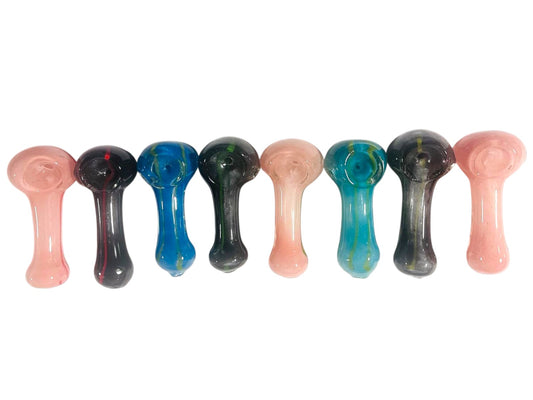 H18 3" Mini Colorful Handpipe Assorted Colors 5ct