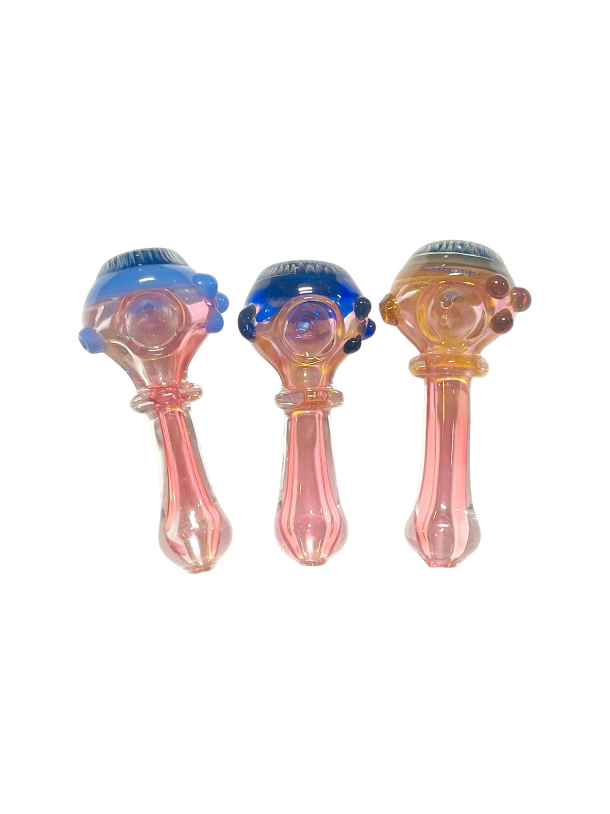 H45 5" Pure Fumed Handpipe Assorted Colors 5ct