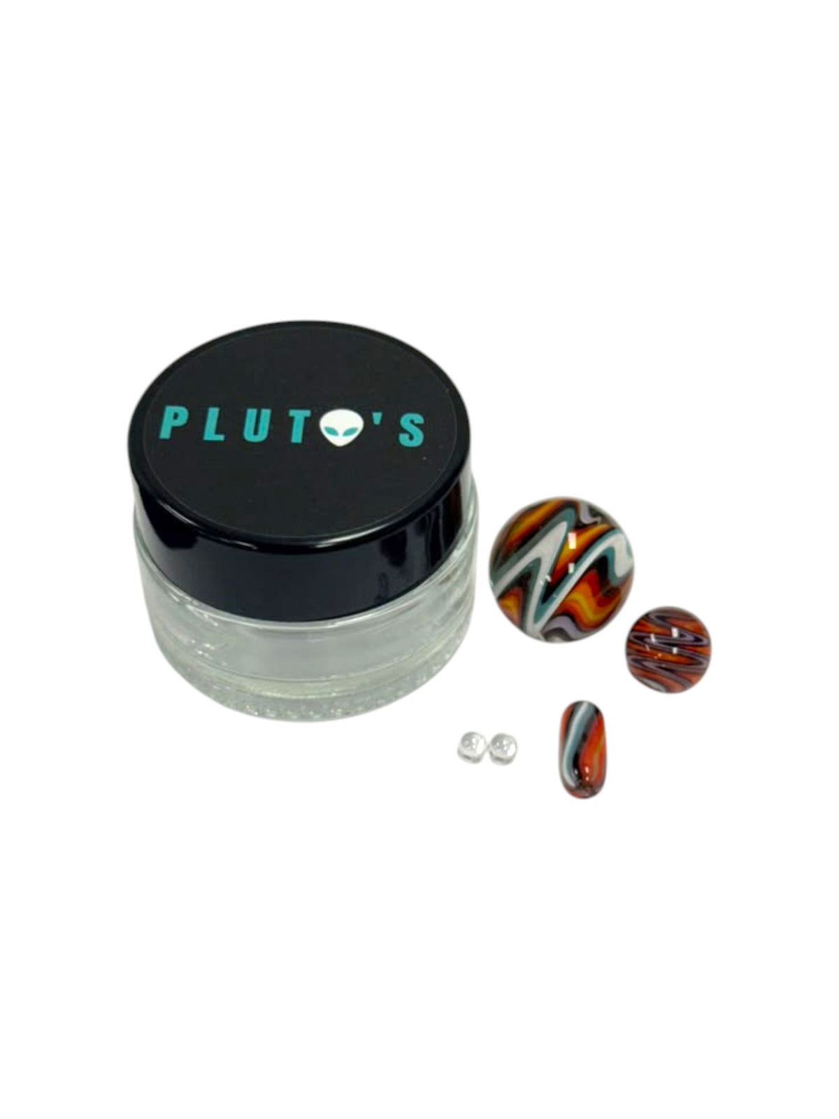 PLUTO'S WIGWAG MARBLE SET ASSORTED COLORS 5CT
