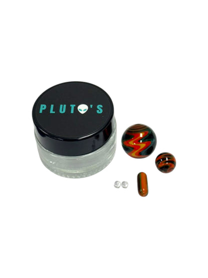 PLUTO'S WIGWAG MARBLE SET ASSORTED COLORS 5CT