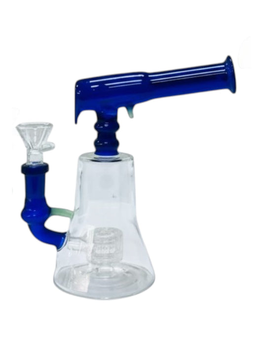 RG66 8" Gun Shaped Waterpipe Assorted Colors