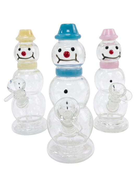 RG70 6" Snowman Waterpipe Assorted Colors
