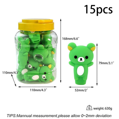 SHP24 Small Bear Handpipes Jar 15ct