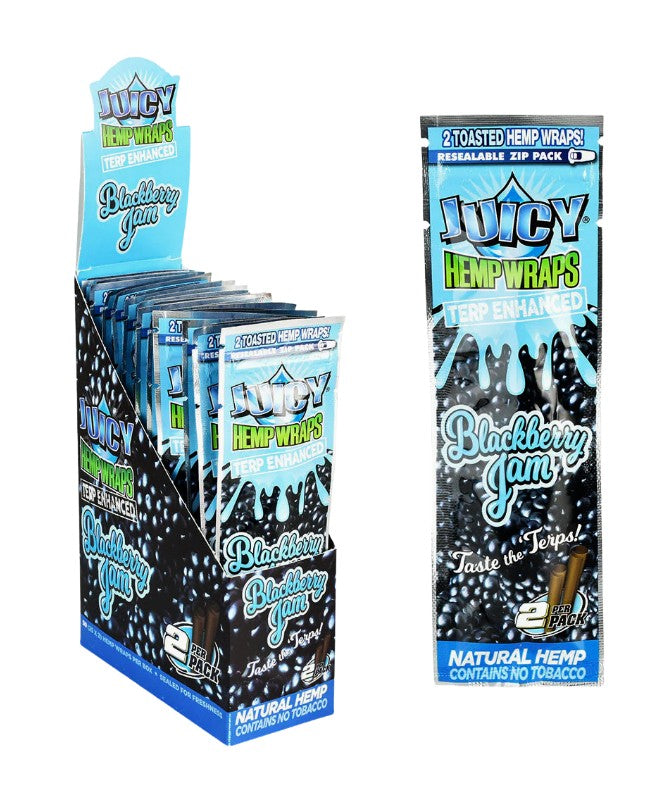 Juicy Jay's Terp Enchaned Hemp Wraps 2 Pack 25 CT