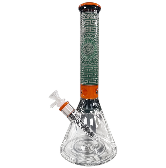 CHE-116 12" Blasted Cheech Tube With Ice Catch Section